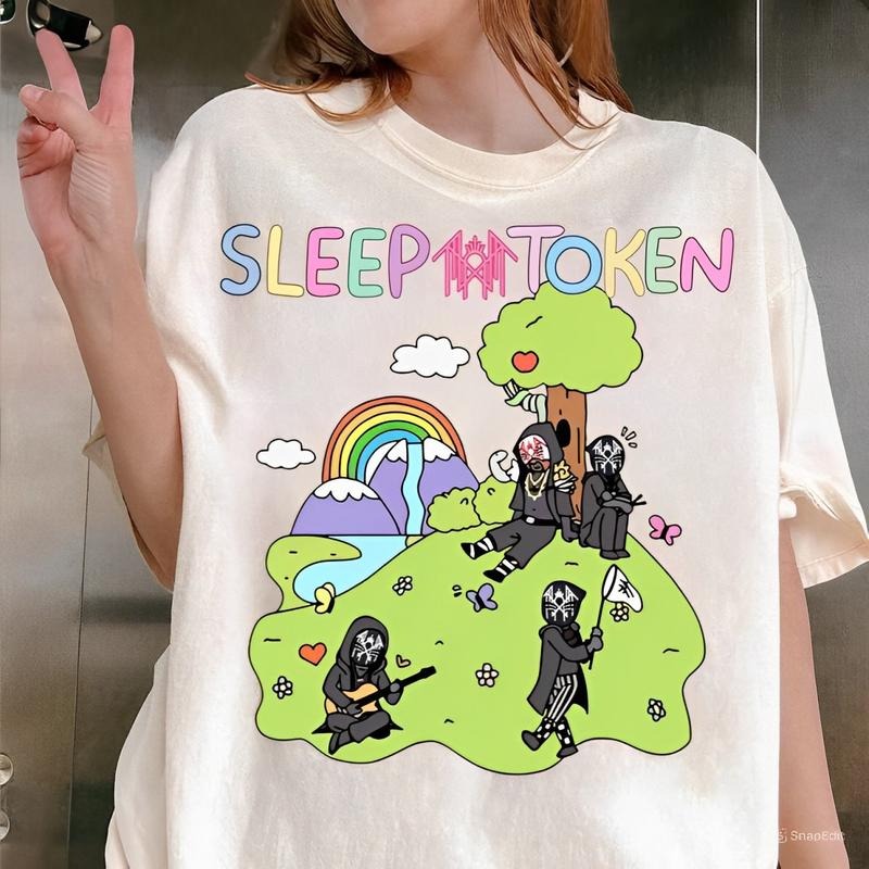 Sleep Token C0wboy Rider Shirt Cute Rainbow T-Shirt Casual Cottonstyle{n002}2 Hoodie, Sweatshirt | HypeCrazeTee.com
