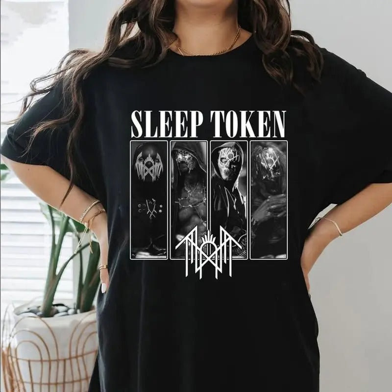 Sleep Token Shirt, Tour Music 2025 T Shirt, Sleep Token Album Tee, Caramel Sleep Token Shirt, Unisex Short Sleeve Tee...
