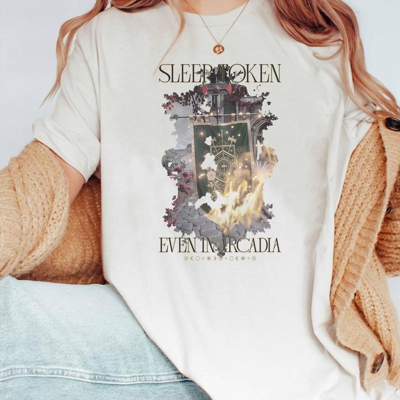 Sleep Token THE EVEN IN ARCADIA TOUR T-Shirt, Comfort Colors T-Shirt, Sweatshirt, Hoodie Gift For Fan Type 19 E4ZJP9