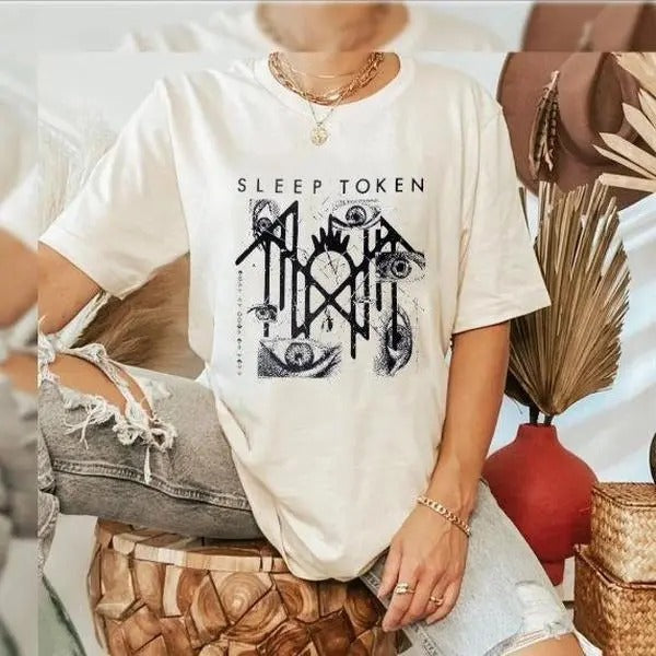 Sleep Token Take Me Back To Eden Smoke Shirt, Rock Band T-Shirt, Sweatshirt, Hoodie | HypeCrazeTee.com