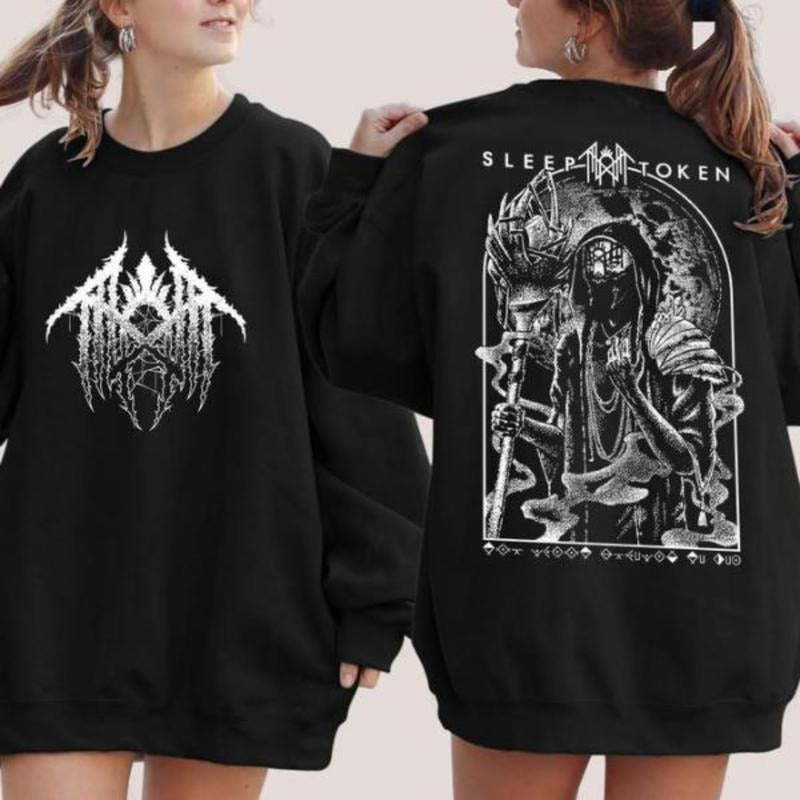 Sleep Token The Summoning Rune Hoodie T-Shirt Sweatshirt, Western Style, Gift for Men for Woman Casual Graphic Menswear...