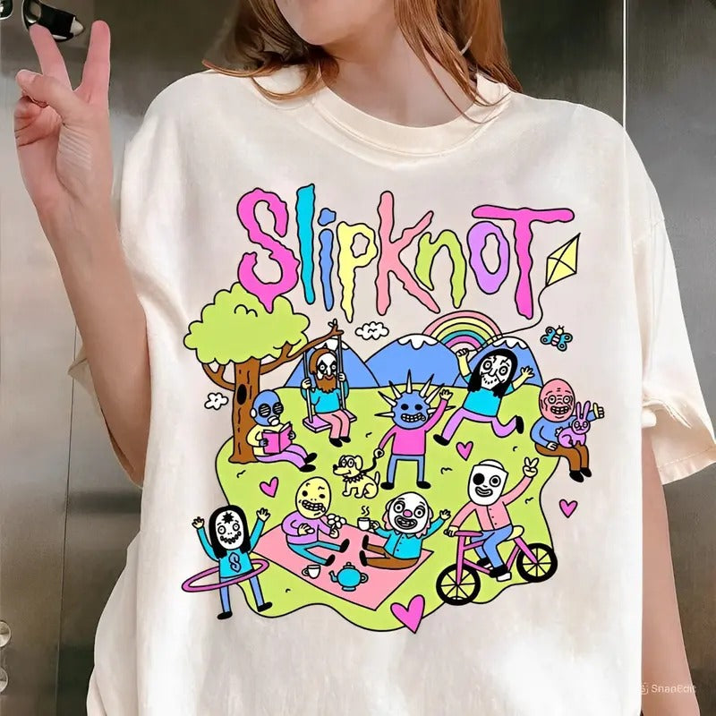 Slipknot Happy Times Playing Together T-shirt