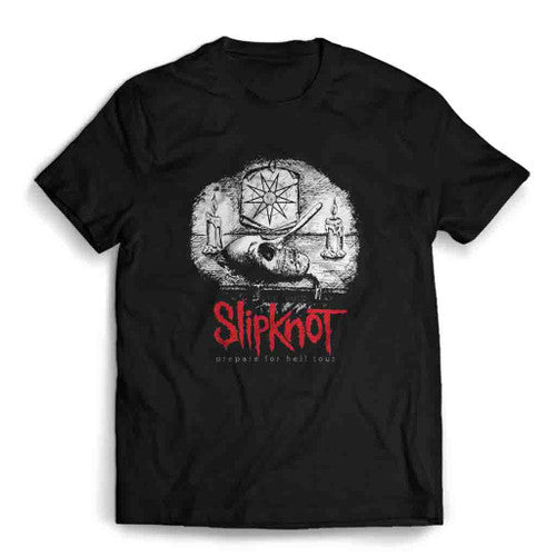 Slipknot Music Band Musician Prepare For The Hell Tour Mens T-Shirt Tee