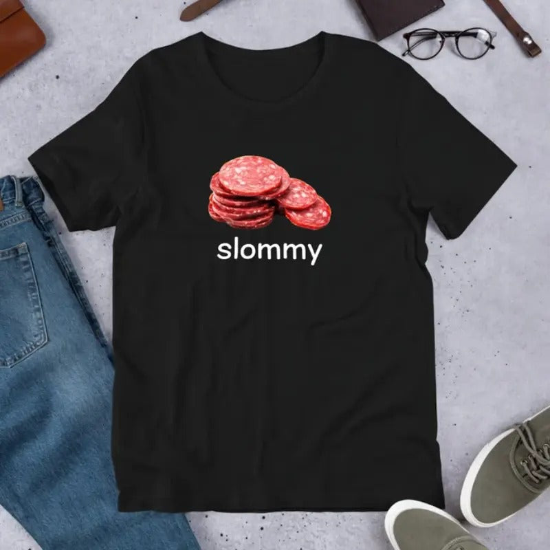 Slommy Salami, Funny Meme Shirt, Ironic Shirt Hoodie, Sweatshirt | HypeCrazeTee.com