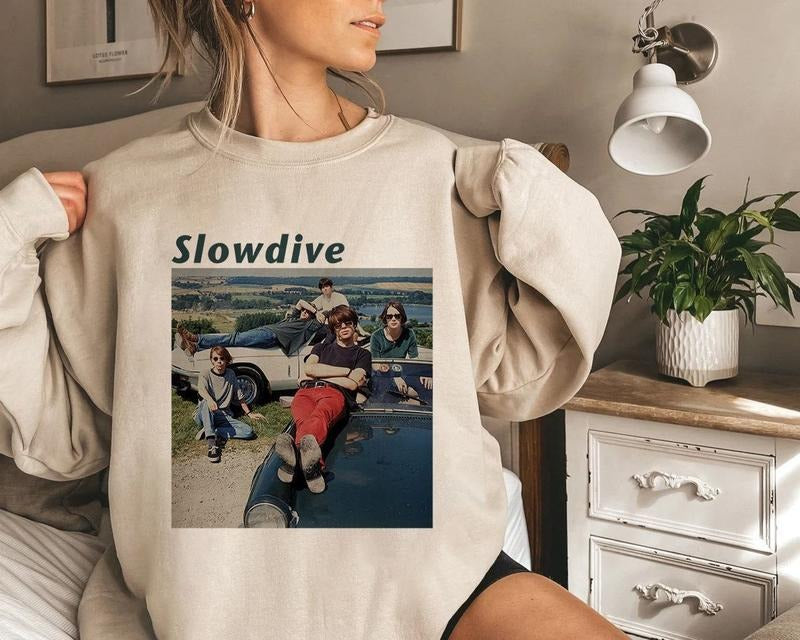 Slowdive Souvlaki Album Sweatshirt, Classic 90s Music Fan Edition T-Shirts, Hoodie | HypeCrazeTee.com