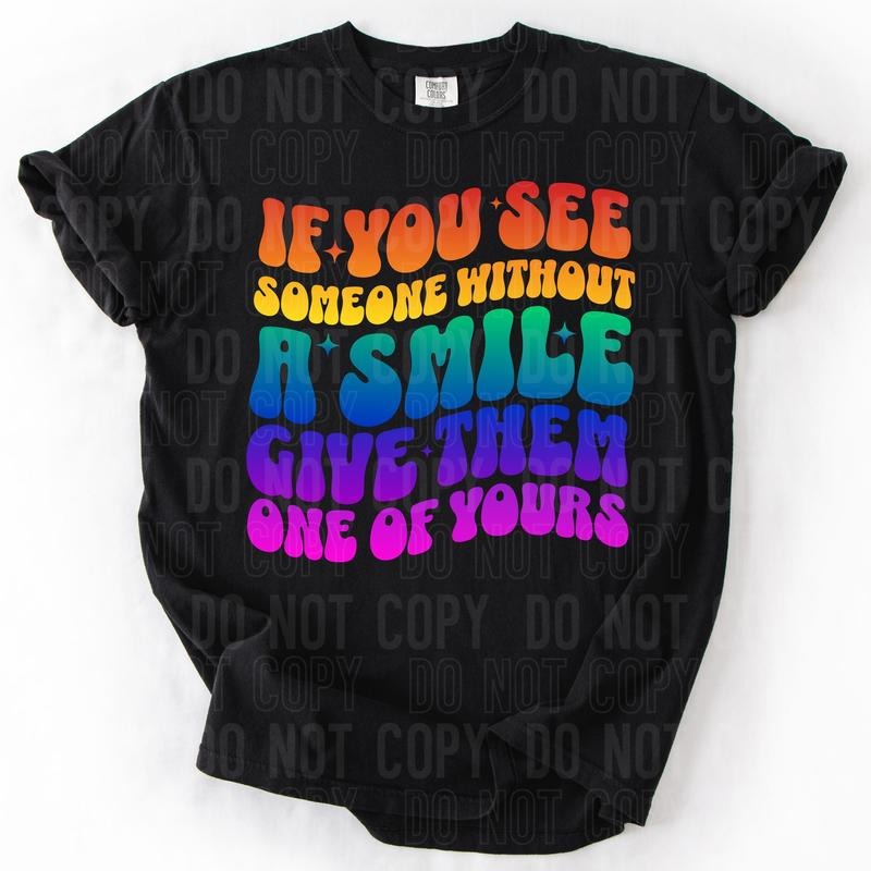 Smile DTF Transfers - THIS IS NOT A SHIRT Hoodie, Sweatshirt | HypeCrazeTee.com