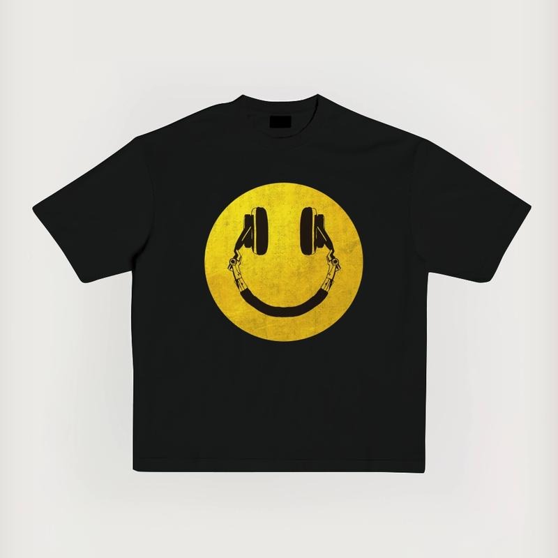 Smile Unisex Summer outfits men streetwear 80s 90s graphic tees cotton funny tshirt men gifts Hoodie, Sweatshirt