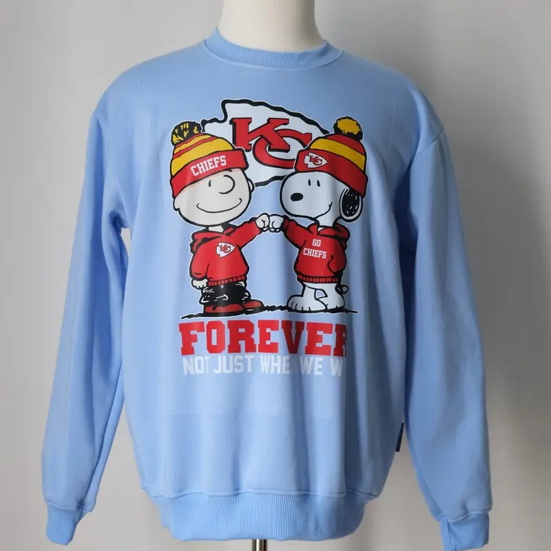 Snoppy Forever Not Just When We Win Crenbeck Sweatshirt Menswear Hoodie T-Shirts | HypeCrazeTee.com