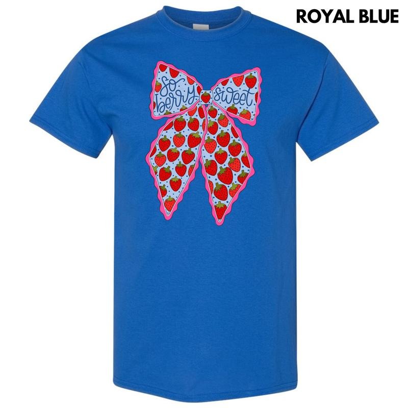 So Berry Sweet Bow Gildan Short Sleeve T-Shirt 'NLB' Hoodie, Sweatshirt | HypeCrazeTee.com