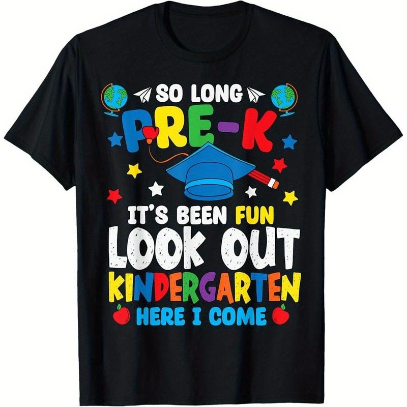 So Long Pre-K Graduation Elementary I'm Coming 2025 Boys Girls T-Shirt Hoodie, Sweatshirt | HypeCrazeTee.com