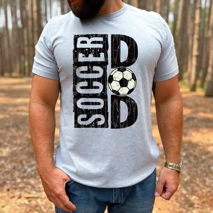 Soccer Dad DTF Transfers - THIS IS NOT A SHIRT Hoodie, Sweatshirt | HypeCrazeTee.com