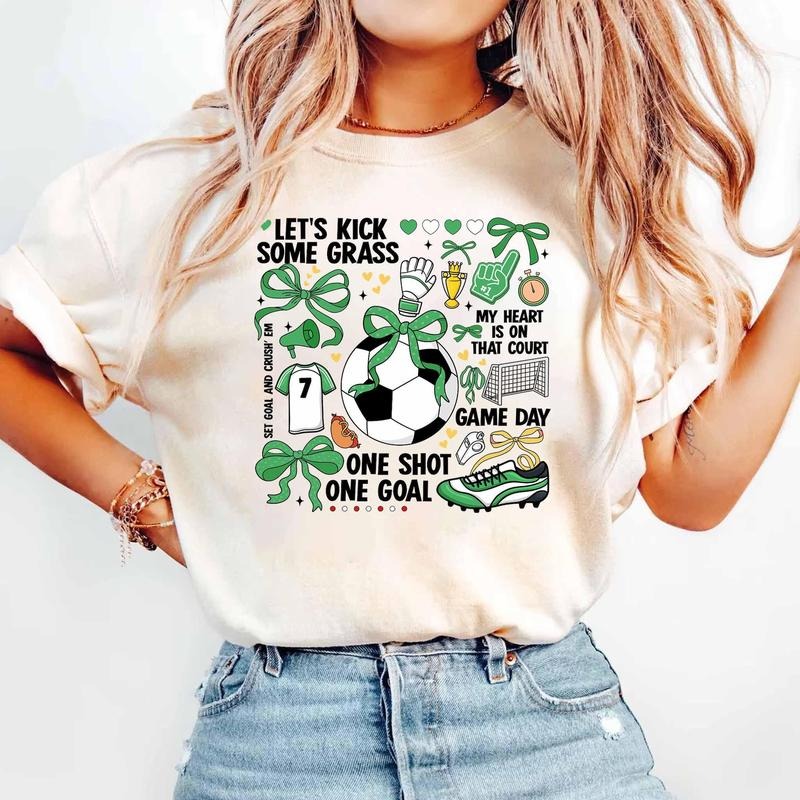 Soccer Enthusiast Shirt, Ideal For Soccer Moms And Fans, Mom Surprise Gift, Mother's Day Outfit Hoodie, Sweatshirt
