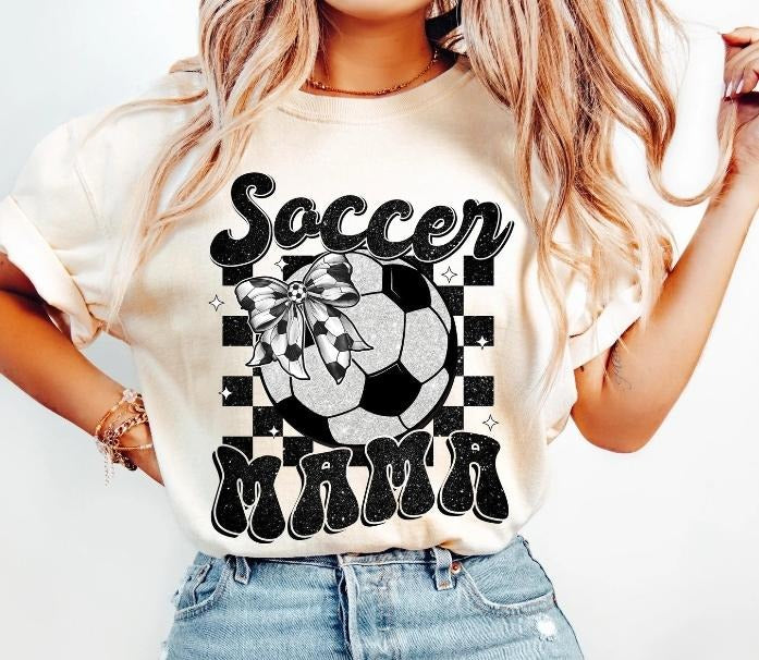 Soccer Mama DTF Transfers - THIS IS NOT A SHIRT Hoodie, Sweatshirt | HypeCrazeTee.com