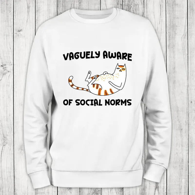 Social Norms Sweatshirt Classic Womenswear T-Shirts, Hoodie | HypeCrazeTee.com