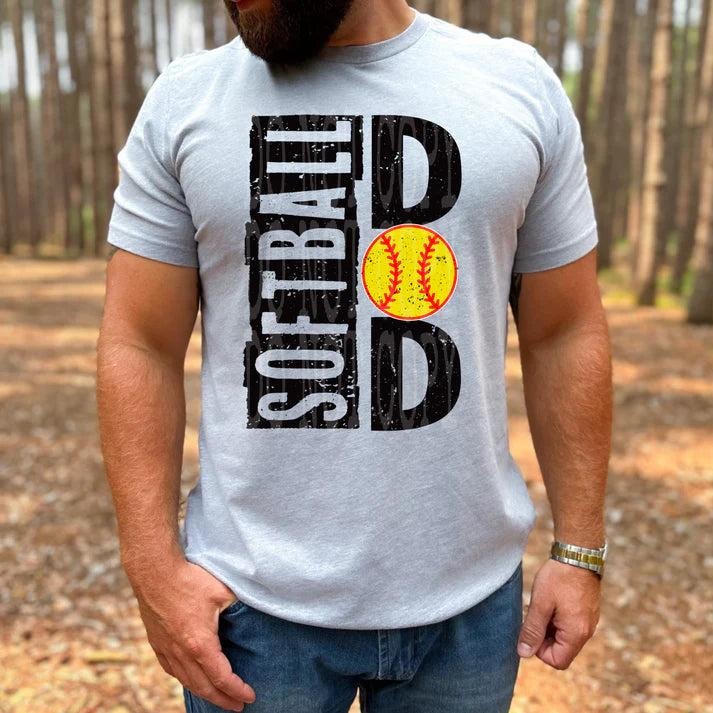 Softball Dad DTF Transfers - THIS IS NOT A SHIRT Hoodie, Sweatshirt | HypeCrazeTee.com