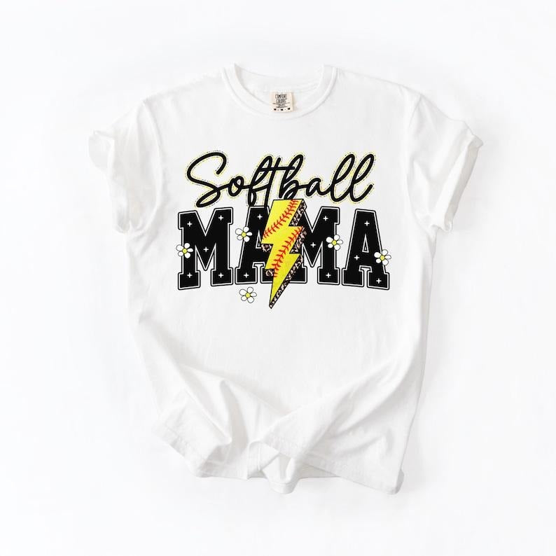 Softball Mama Shirt, Softball Mom Shirt, Game Day Shirt, Gift For Mom, Coquette Softball, Bow Shirt Hoodie, Sweatshirt