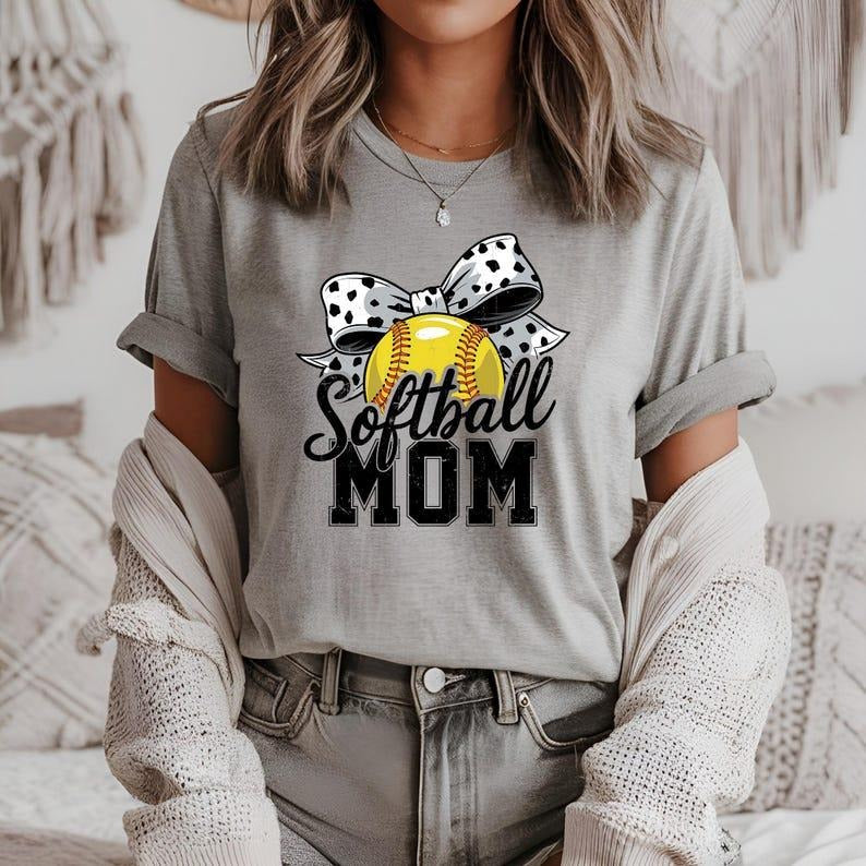 Softball Mom Mom T-Shirts, Hoodie, Sweatshirt