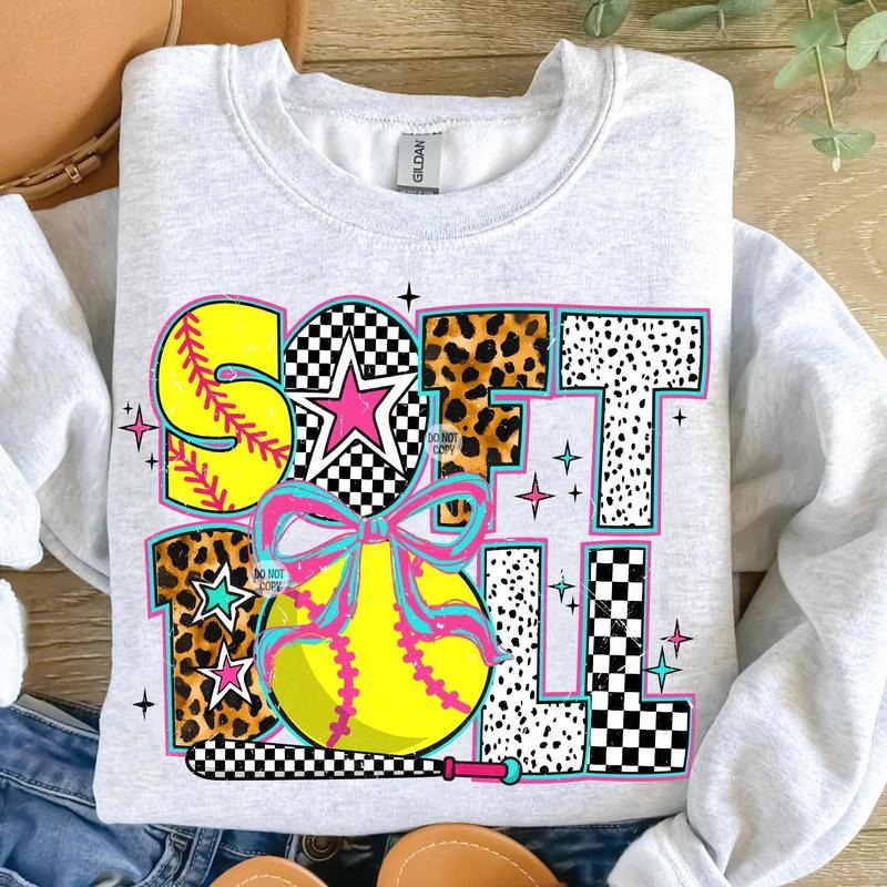Softball Multi-Print DTF Transfers - THIS IS NOT A SHIRT Hoodie, Sweatshirt | HypeCrazeTee.com