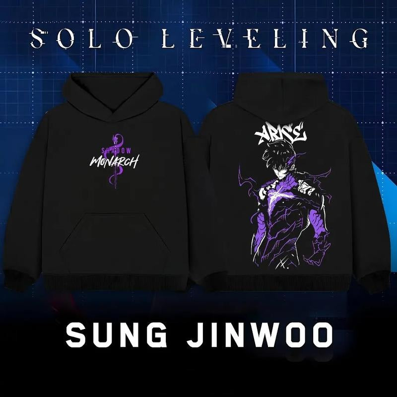 Solo Leveling Sung Jin Woo 2side Shirt Arise Solo Leveling Solo Leveling Fan Y2k Streetwear T-Shirts, Hoodie, Sweatshirt