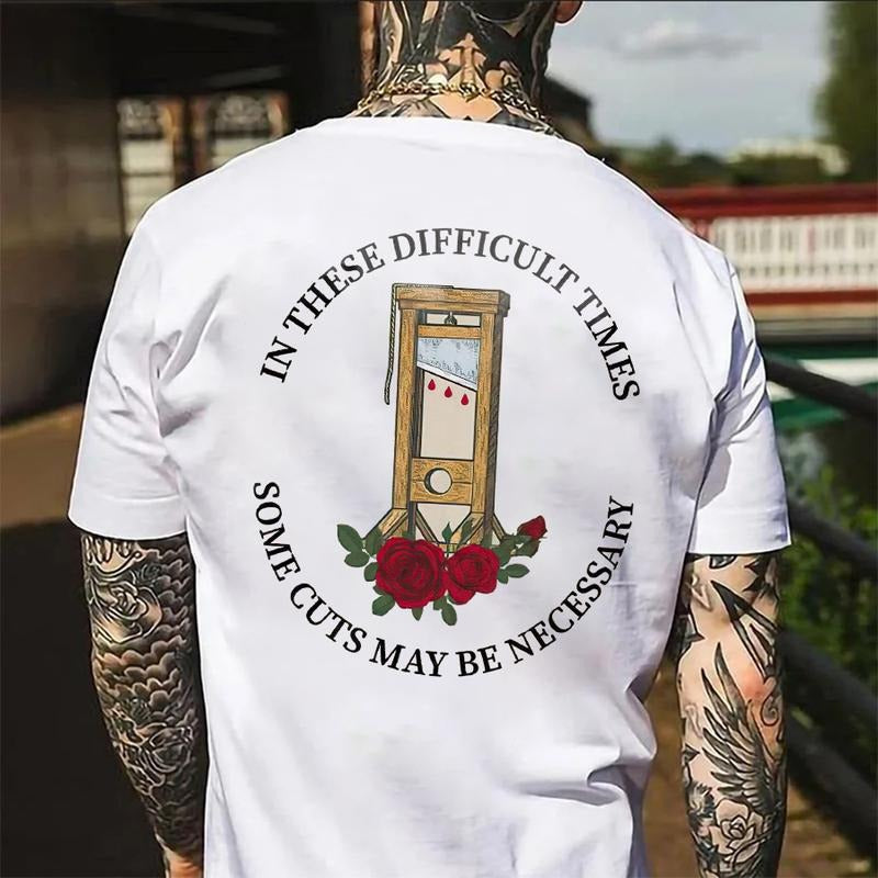 Some Cuts May Be Necessary Printed Men's T-Shirt Hoodie, Sweatshirt | HypeCrazeTee.com