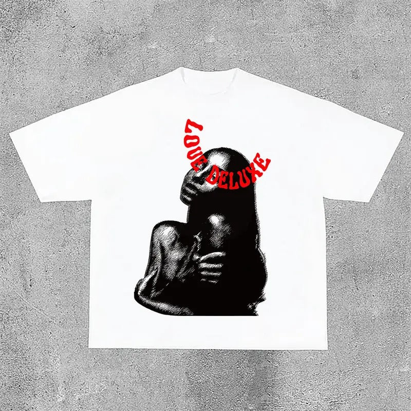 Sopula Casual Sade Adu Print Cotton T-Shirt Hoodie, Sweatshirt | HypeCrazeTee.com