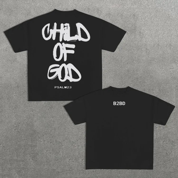 Sopula Child Of God Print  Cotton T-Shirt Hoodie, Sweatshirt | HypeCrazeTee.com