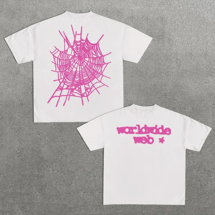 Sopula Spider Worldwide Web Graphics Cotton T-Shirt Hoodie, Sweatshirt | HypeCrazeTee.com