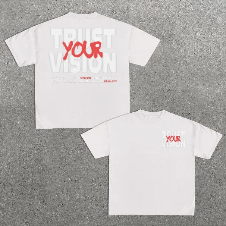 Sopula Trust Your Vision Print Short Sleeve T-Shirt Hoodie, Sweatshirt | HypeCrazeTee.com