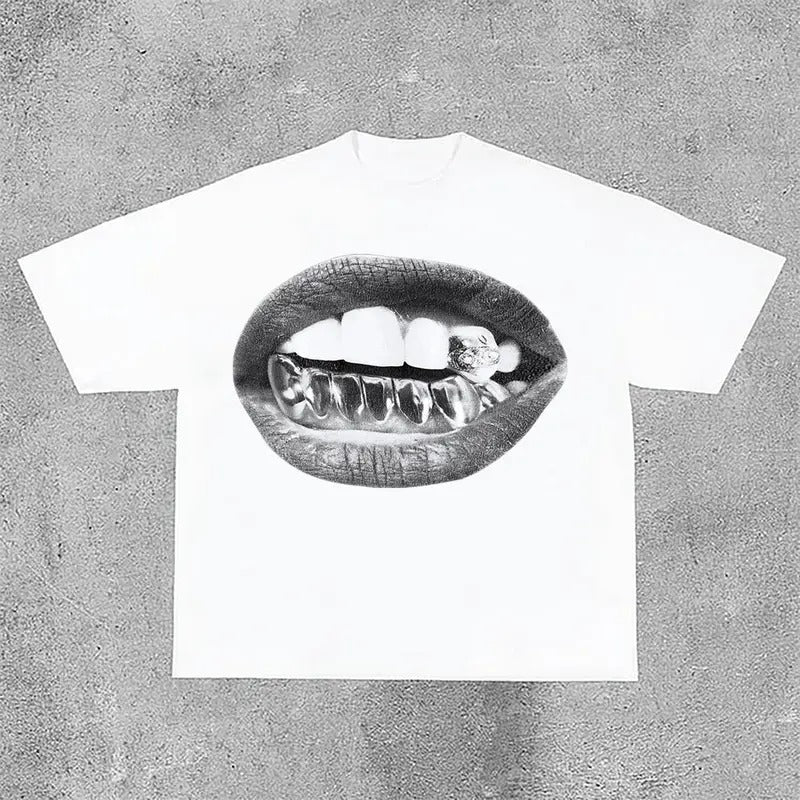 Sopula Unisex Lips Graphics Print Cotton T-Shirt Hoodie, Sweatshirt | HypeCrazeTee.com