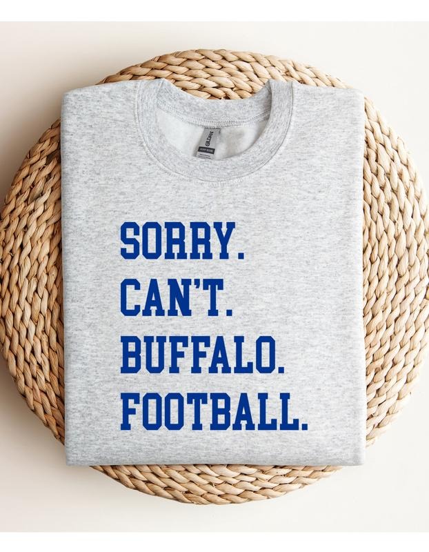 Sorry Can't Pro Football Sweatshirt Comfy Sweatshirt T-Shirts, Hoodie | HypeCrazeTee.com