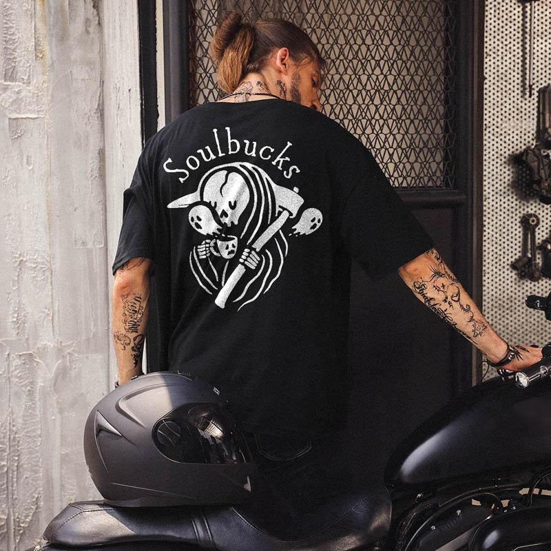 Soulbucks Printed Casual Men's T-Shirt - Naughty Clothes Men Hoodie, Sweatshirt | HypeCrazeTee.com