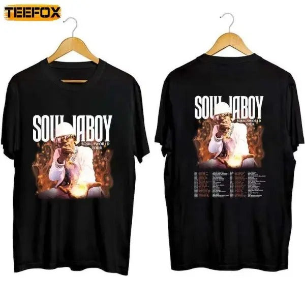 Soulja Boy 2023 World Tour Rapper Short-Sleeve T-Shirt Hoodie, Sweatshirt | HypeCrazeTee.com