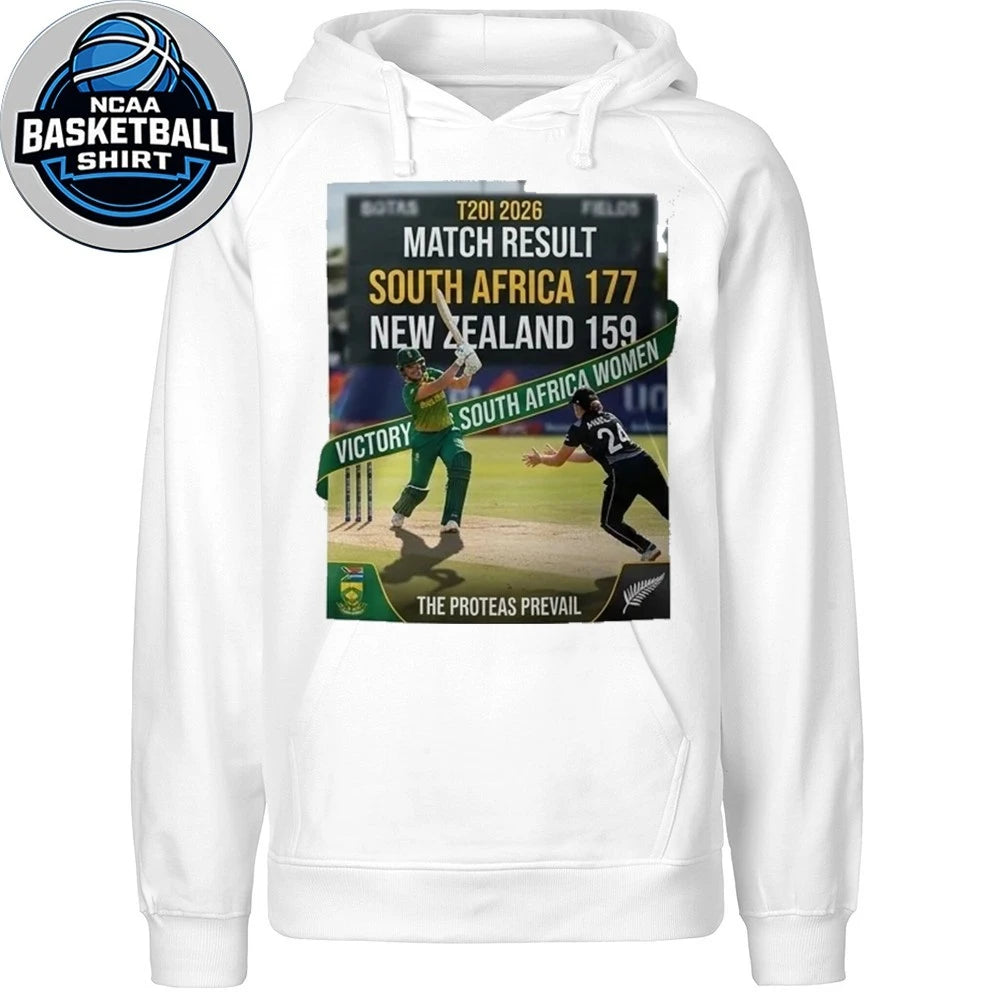 South Africa Women beat New Zealand Women at T20I 2026 Shirt