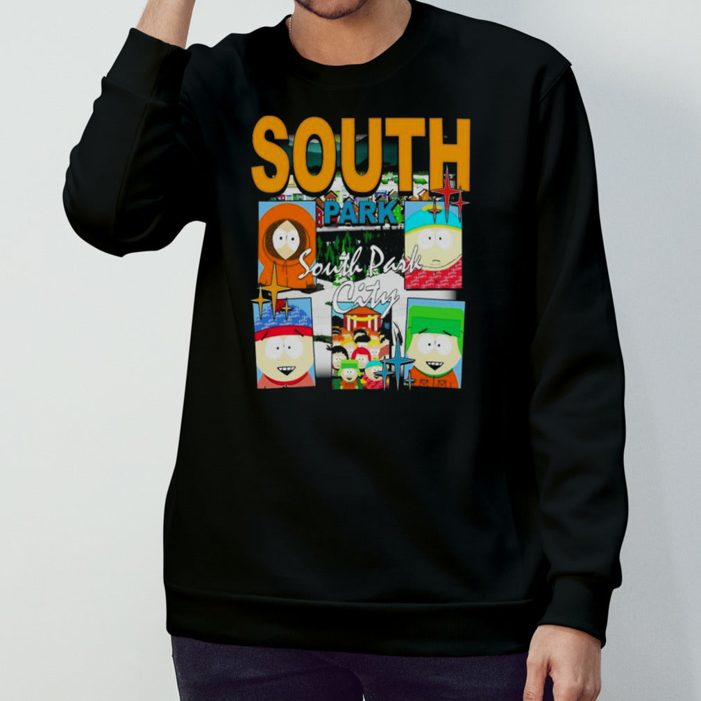 South Park South Park City Graphic T-shirt