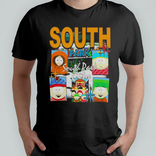 South Park South Park City Graphic T-shirt