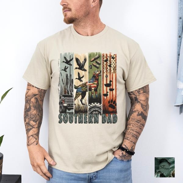 Southern Dad Men's Shirt for Fathers Day Unisex Fit Hoodie, Sweatshirt | HypeCrazeTee.com
