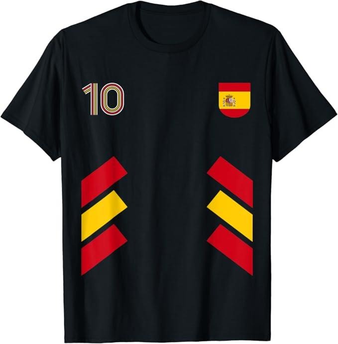 Spain Shirts, Soccer Spain Flag T-Shirt Cotton Fashion Casual Classic Hoodie, Sweatshirt | HypeCrazeTee.com