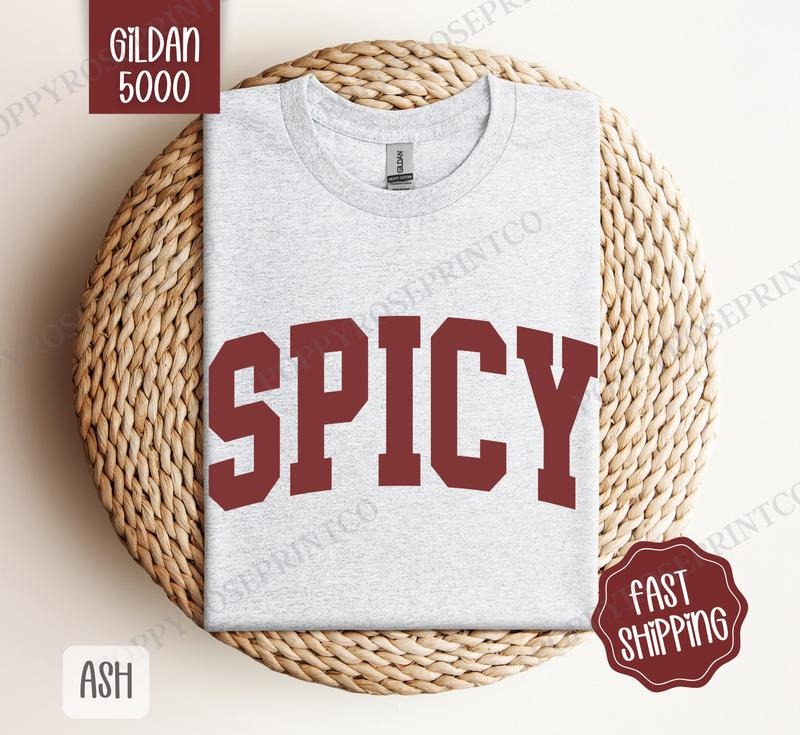 Spicy Shirt Gildan, Women's Tee, Cute Women's Tshirt Plus Sizes Hoodie, Sweatshirt | HypeCrazeTee.com