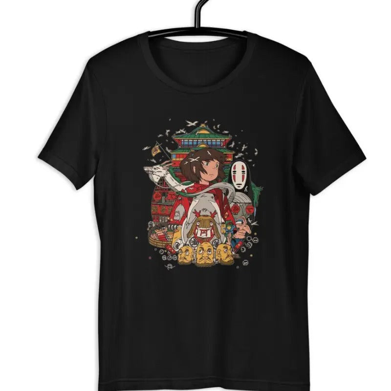 Spirited Away Anime T-Shirt, Studio Ghibli Hayao Miyazaki new unisex shirt Hoodie, Sweatshirt | HypeCrazeTee.com