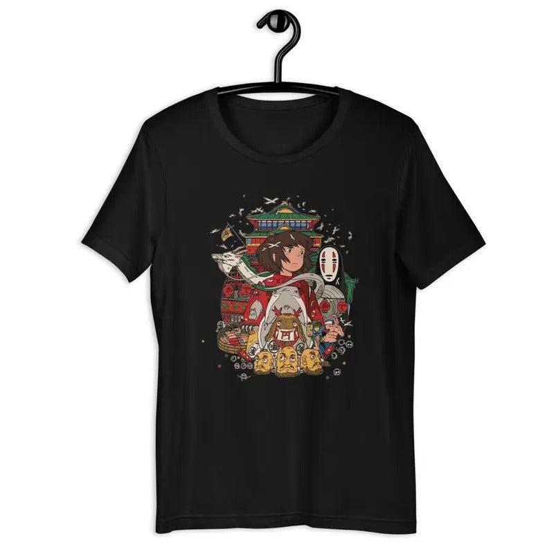 Spirited Away Anime T-Shirt, Studio Ghibli Hayao Miyazaki new unisex shirtstyle{n002}2 Hoodie, Sweatshirt | HypeCrazeTee.com