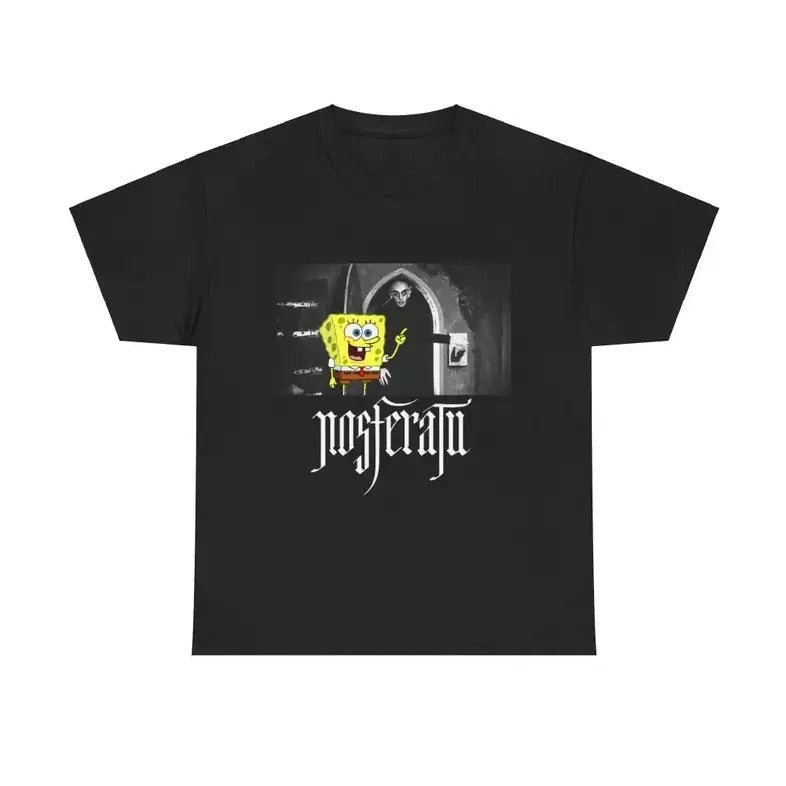 Spongebob -Nosferatu Shirt Movie Unisex T shirt Hoodie, Sweatshirt | HypeCrazeTee.com