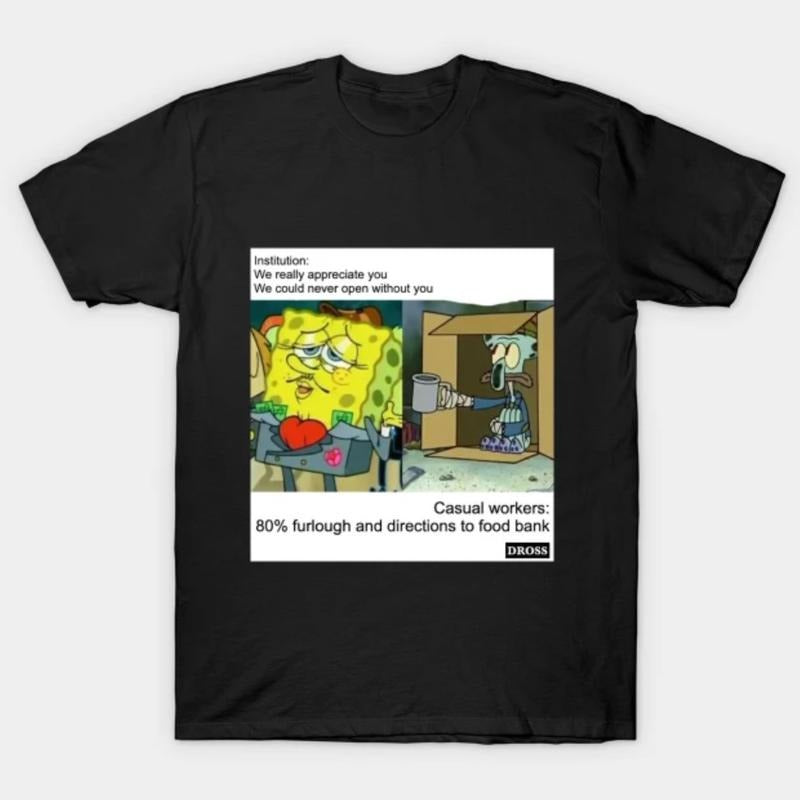 Spongebob Meme Wanted T-Shirt, Cartoon Funny, Gift For Men & Women Hoodie, Sweatshirt | HypeCrazeTee.com