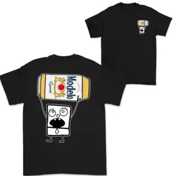Spongebob Shirt Cotton Short Sleeve T- Shirt Hoodie, Sweatshirt | HypeCrazeTee.com