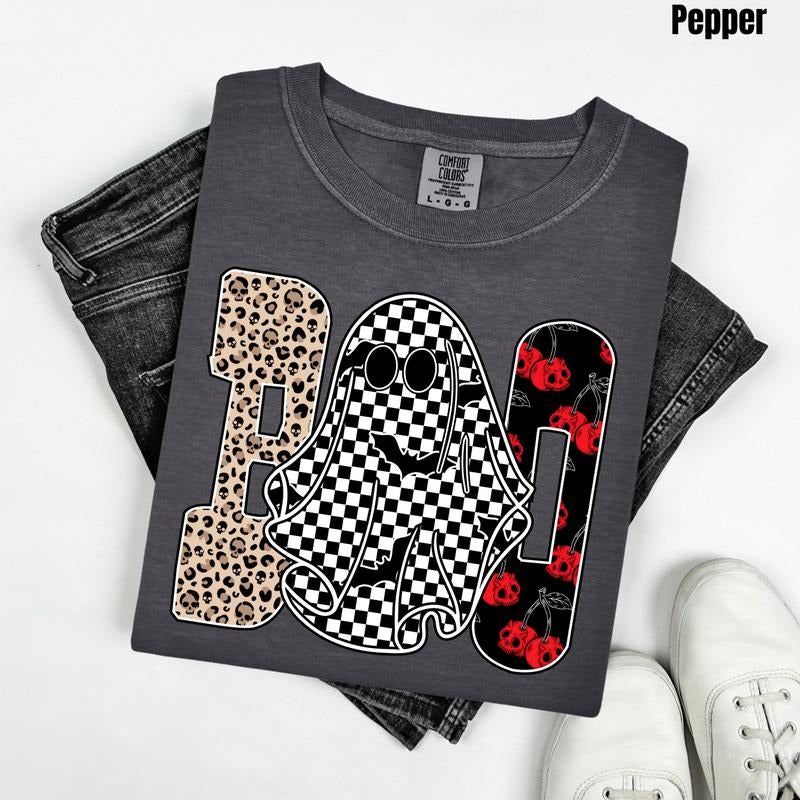 Spooky BOO Comfort Colors T-Shirt 'NLB' Hoodie, Sweatshirt | HypeCrazeTee.com