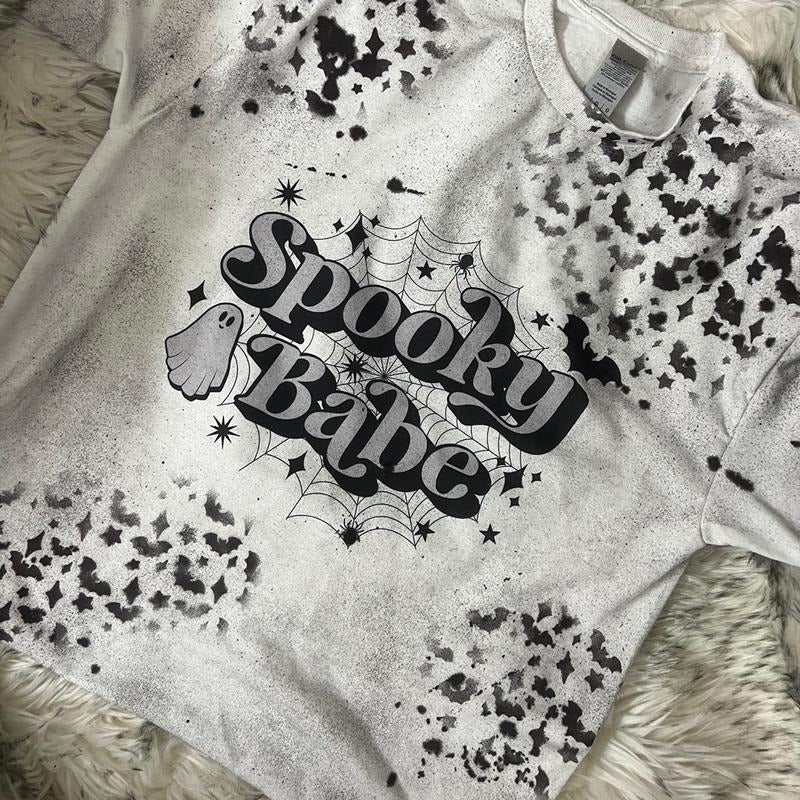 Spooky Babe T-Shirt Hoodie, Sweatshirt | HypeCrazeTee.com