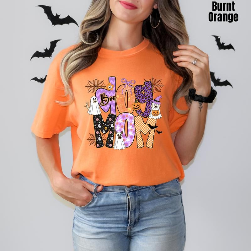 Spooky Dog Mom Comfort Colors T-Shirt 'NLB' Hoodie, Sweatshirt | HypeCrazeTee.com