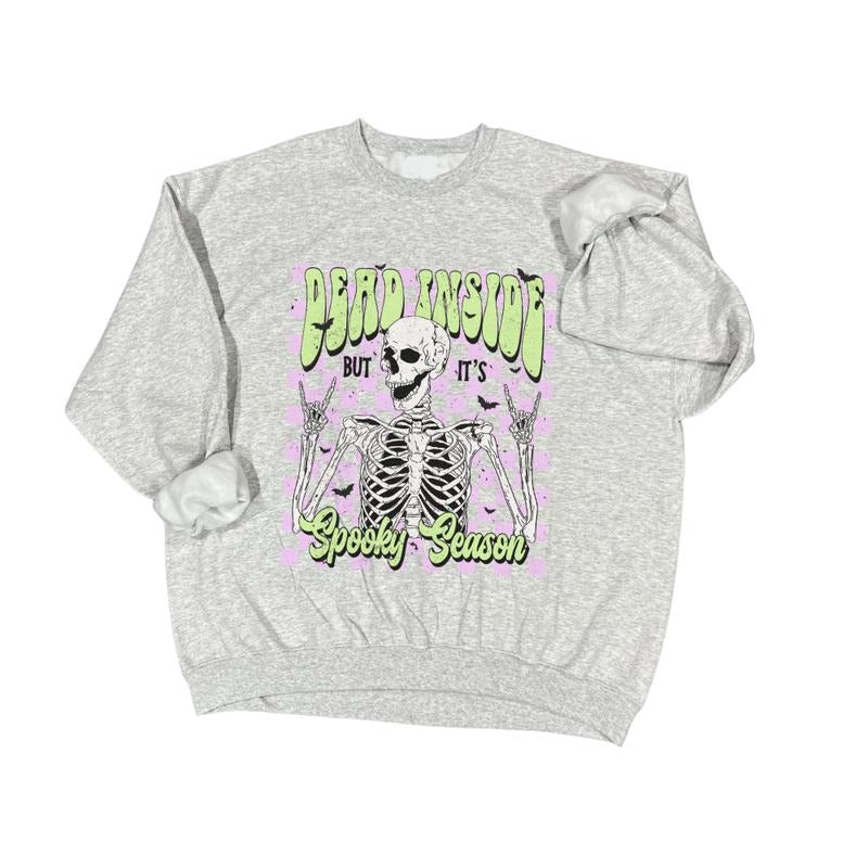 Spooky Season Crewneck Long sleeve T-shirt Hoodie, Sweatshirt | HypeCrazeTee.com
