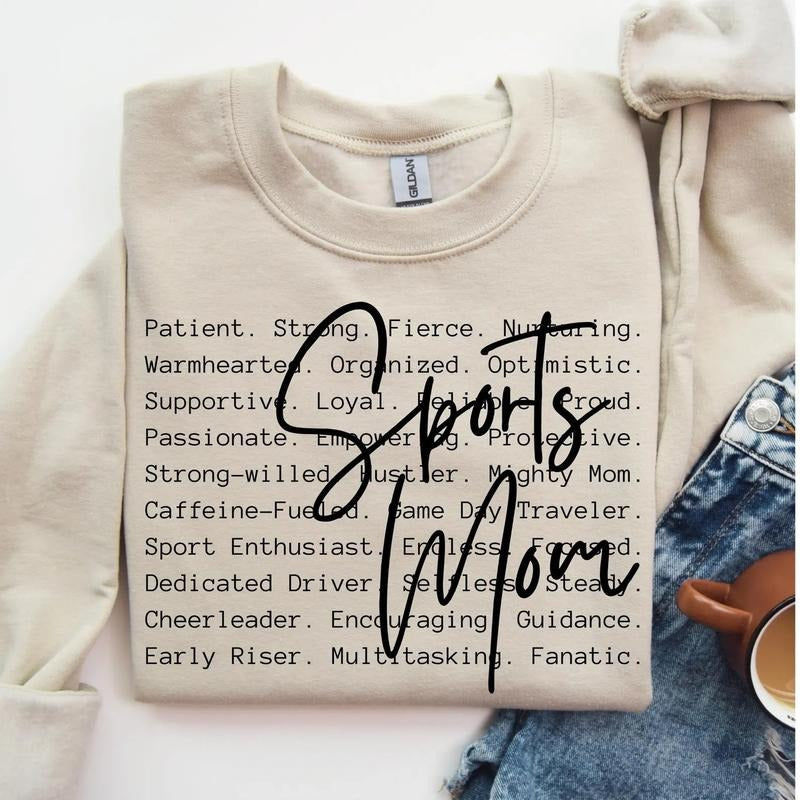 Sports Mom DTF Transfers - THIS IS NOT A SHIRT Hoodie, Sweatshirt | HypeCrazeTee.com