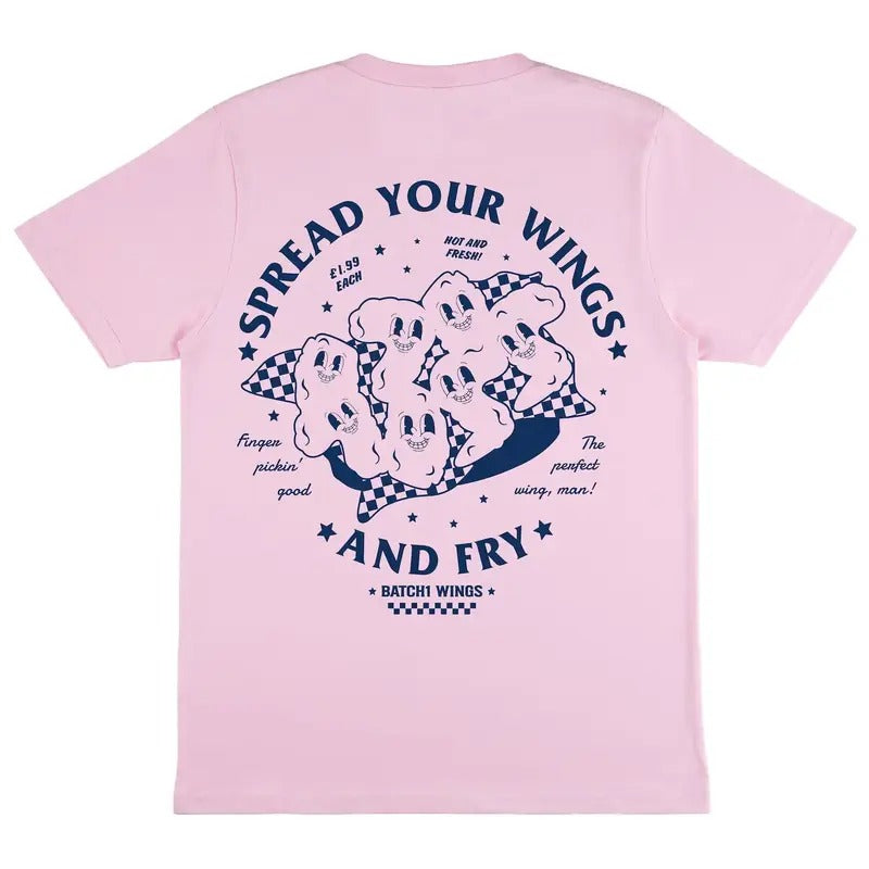 Spread Your Wings Unisex Fried Chicken Graphic T-Shirt Hoodie, Sweatshirt | HypeCrazeTee.com