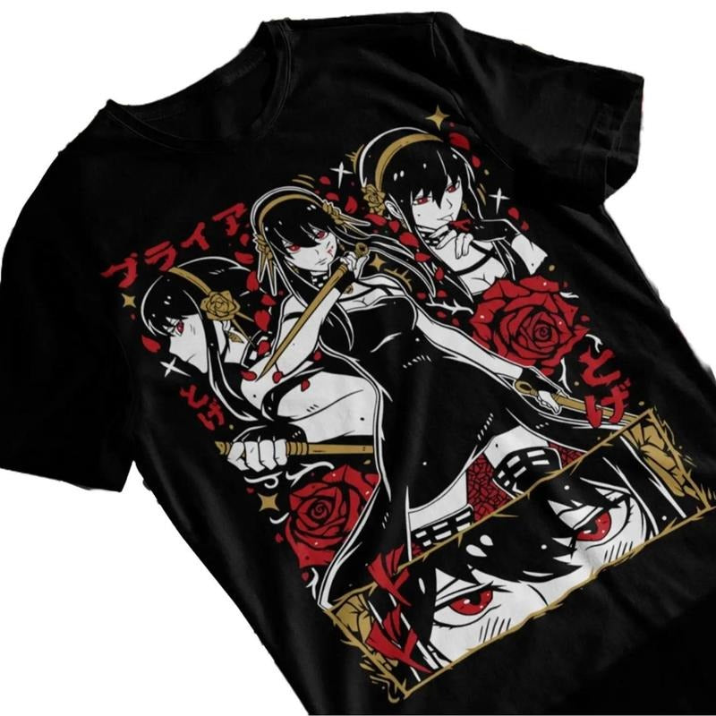 Spy X Family  Anime Unisex Tee - Yor T-Shirt Loid Anya Bon Forger Sweatshirt, Hoodie, Comfort Colors | HypeCrazeTee.com